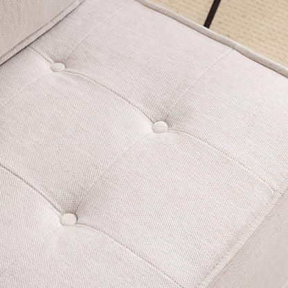 Fauteuil – Zitzetel – Relaxstoel – Lounge Chair – Stoel – Compact Design – Duurzaam Zacht Houten Frame