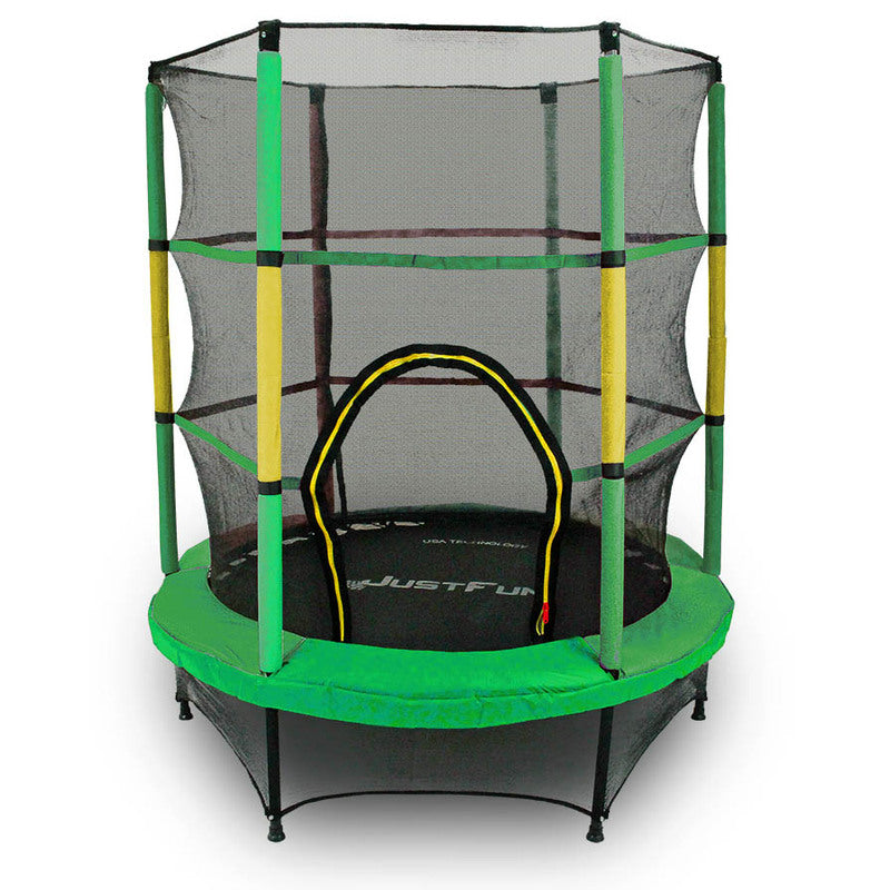 Trampoline – Springkussen – Springmat – Speeltoestel – Gymnastiekmat – 140 cm Diameter – Veilig Veiligheidsnet