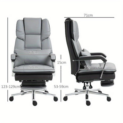 Ergonomische Bureaustoel – Verstelbare Bureaustoel – Gamerstoel – Computestoel – Draaistoel – 360° Draaibaar – Comfortabele Lendensteun