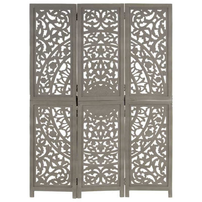 Kamerscherm – Room Divider – Scheidingswand – Paravent – Room Partition – Vouwbaar – Massief Mangohout – 120x165 cm – Lichtgewicht & Duurzaam
