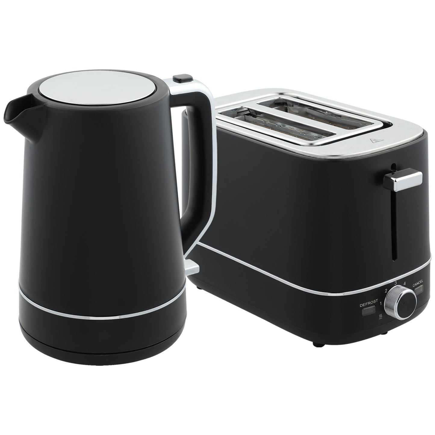 Waterkoker – Waterkoker Set – Broodrooster – Elektrische Waterkoker – Ontbijtset – 1,7 Liter Inhoud – 6 Bruiningsniveaus