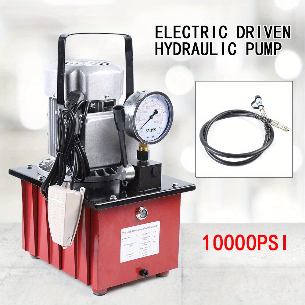 Handbediende Hydraulische Pomp – Hydraulische Pers – Hydraulische Lift – Handpomp – Hydraulisch Gereedschap – Robuust Metaal – Zonder Batterij
