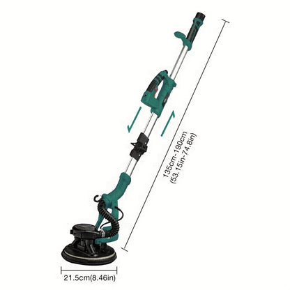 Schuurmachine – Excentrische Schuurmachine – Multischuurmachine – Handpalmschuurmachine – Vlakschuurmachine – 810W Krachtig – Variabele Snelheid 500-2100 RPM