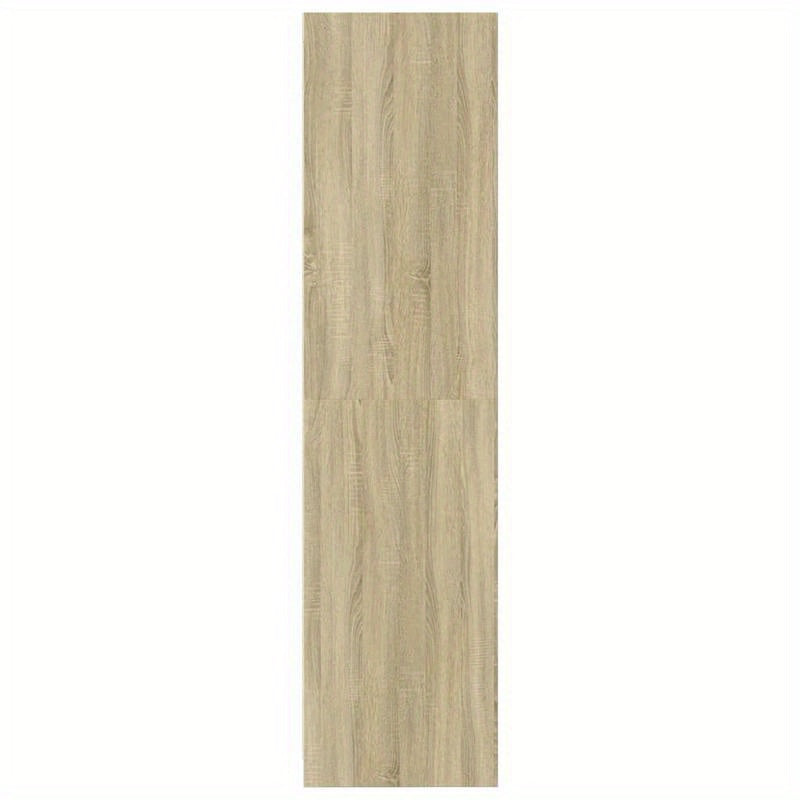 Kledingkast – Garderobekast – Opbergkast – Kledingkast Houten – Kast Bruin – Vrijstaand Design – Duurzaam Behandeld Hout Sonoma Eiken 100x50x200 cm