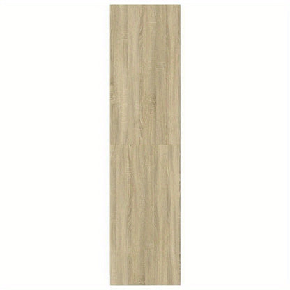 Kledingkast – Garderobekast – Opbergkast – Kledingkast Houten – Kast Bruin – Vrijstaand Design – Duurzaam Behandeld Hout Sonoma Eiken 100x50x200 cm