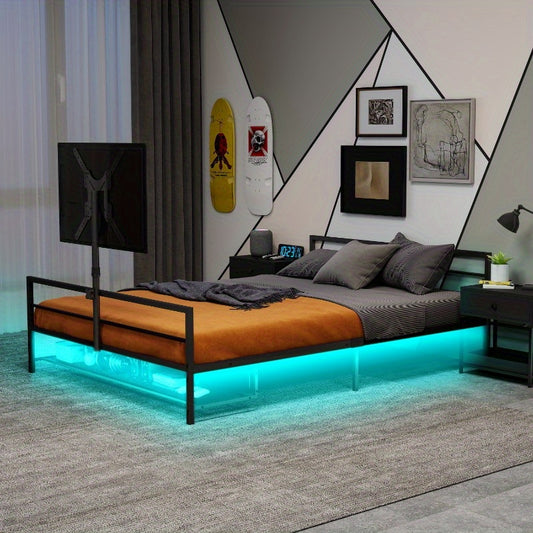 Stapelbed – Uittrekbed – 3-Slaapplaatsen Bed – Metaalbed – Ruimtebesparend Bed – Stabiel Metalen Frame – Veiligheidsrails – Eenvoudige Montage