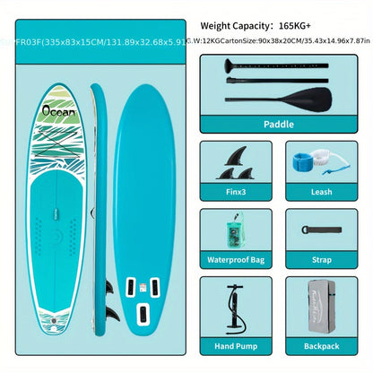 Stand-up Paddle Board – SUP Board – Peddelplank – Watersport Board – Inflatable Paddleboard – Duurzaam PVC Materiaal – Lichtgewicht & Draagbaar