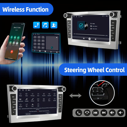 Android Autoradio – Auto Stereo – Multimedia Speler – Navigatiesysteem – Touchscreen Radio – 7 Inch HD IPS Display – Android 14.0 Met 4GB RAM & 64GB Opslag – Zonder Camera & Microfoon