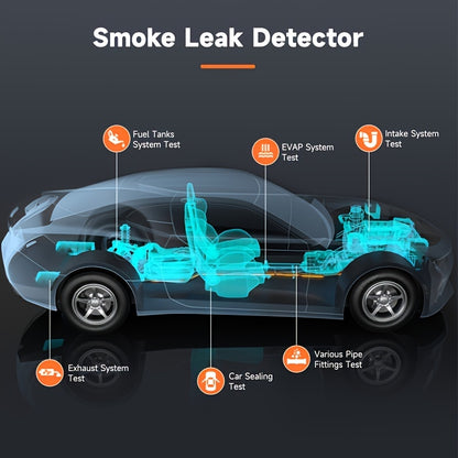 Rooklekdetector Auto – Lekdetectie Apparaat – EVAP Systeem Tester – Pijp Rook Generator – Mechanische Inspectie Tools – Snelle Rookproductie – Veiligheid Met Temperatuurbescherming