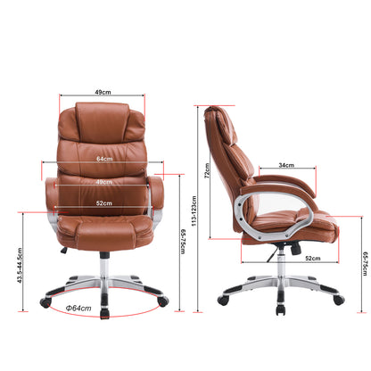 Gamingstoel – Gamestoel – Gaming Chair – Bureaustoel – Gamestoel Verstelbaar – Ergonomisch Design – Memory Foam Vulling – Met Hoog Rugleuning – Zwart/Paarse Accenten
