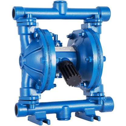 Membraanpomp – Drinkwaterpomp – Waterpomp – Pneumatische Pomp – Dubbele Diafragma Pomp – Gietijzeren Behuizing – 3 GPM Capaciteit & 90 PSI Max Druk