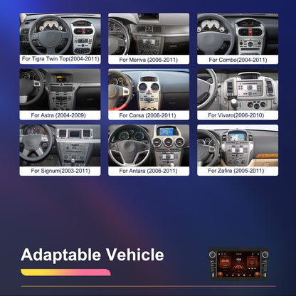 7-inch Android 15 Autoradio – Multimedia Speler – Navigatie Systeem – Touchscreen Radio – GPS Navigatie – Draadloos CarPlay & Android Auto – 2GB RAM 64GB Opslag – Achteruitrijcamera Inclusief