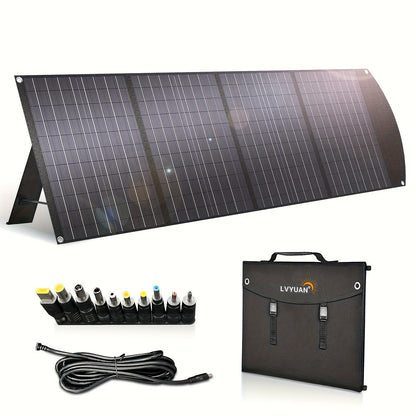 Zonnepaneel – Solar Panel – Opvouwbaar Zonnepaneel – Draagbaar Paneel – Zonne-energie – 120W Hoog Rendement – Monokristallijn Silicium