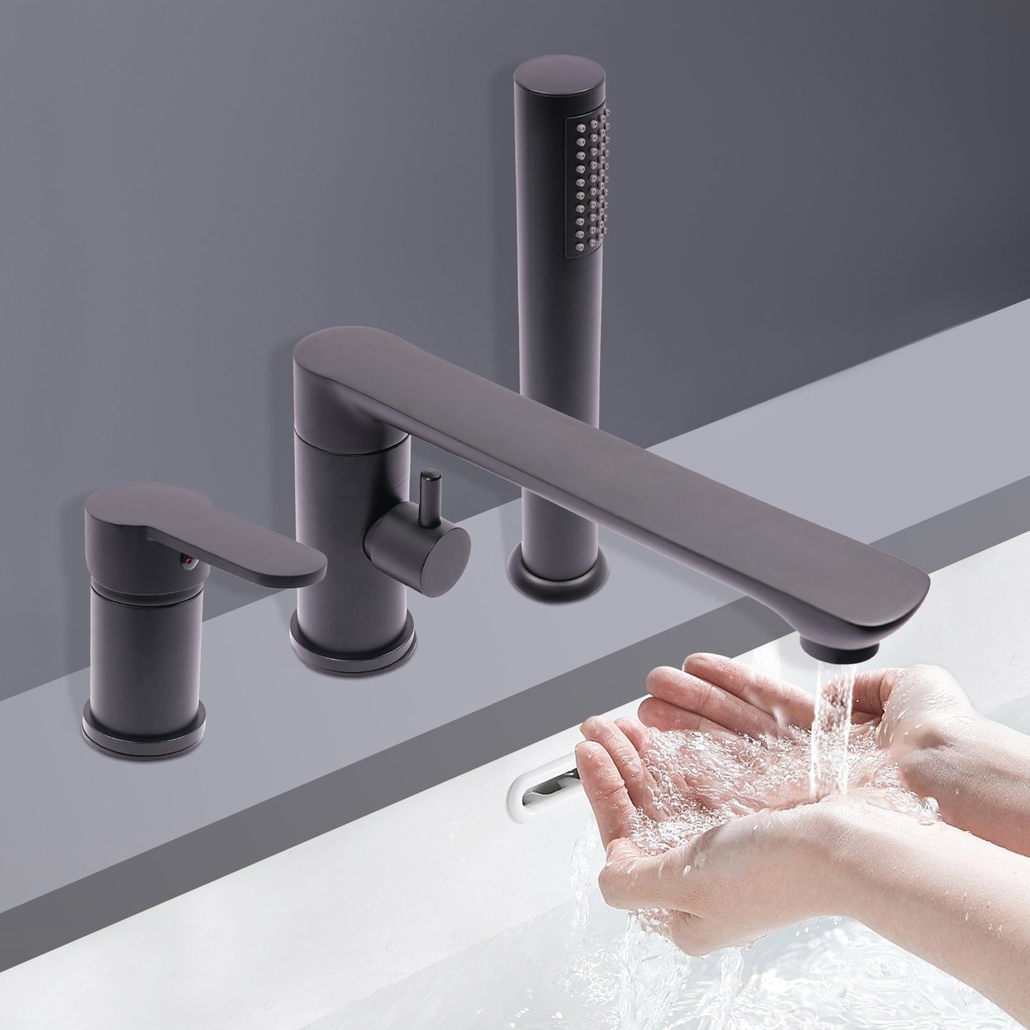 Build to Last Soft Water OutletGreat Flexibility Ceramic Valve Core Bath Mixer Faucet
