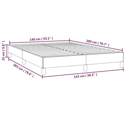 Modern Minimalist Bed Frame - Light Grey/White, Sturdy Wooden Platform Bed with Easy Assembly, No Box Spring Needed, Space-Saving Design for Small Rooms - Ideal for Apartments, Dorms, Guest Rooms - Mattress Not Included, Dorm