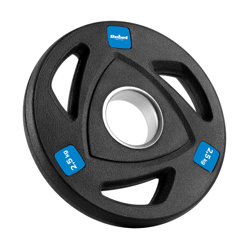 Gewichtsschijven – Halterschijven – Gewicht Platen – Sportgewichten – Gewicht Schijven – 30 kg Set – Gietijzer Met Rubberen Coating – Geschikt Voor 51 mm Halters