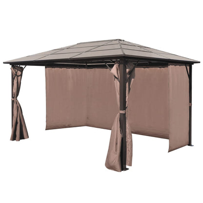 Tuinpaviljoen – Tuinoverkapping – Tuinhoes – Partytent – Buitenverblijf – 400 x 300 cm – UV-Bestendig Polycarbonaat Dak