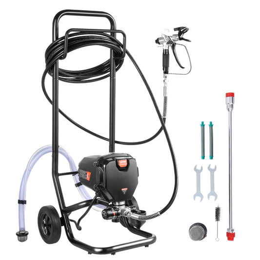 Airless Verfspuit – Verfspuit – Spuitpistool – Verfsysteem – Verfspuitmachine – 750W Vermogen – 3000 PSI Druk