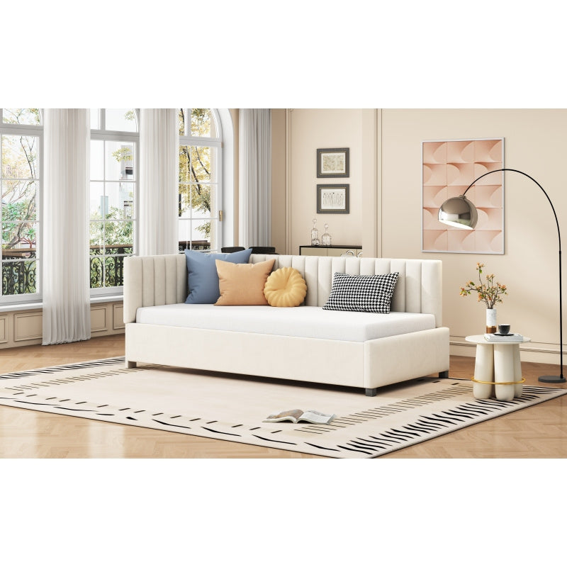 Bureaustoel – Office Chair – Draaistoel – Computerstoel – Kantoorstoel – Verstelbare Hoogte – Ergonomisch Design – Wit Kunststof Bekleding – Vijfwielige Stille Voet