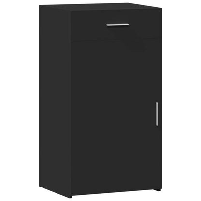 Sideboard 50x42.5x93cm edited wood black Removable storage practical