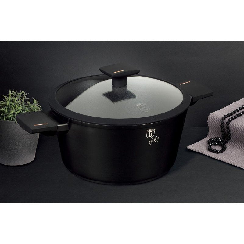 Titanium Berlinger Haus Pan and Pot Set - Model BH-7098 Monaco