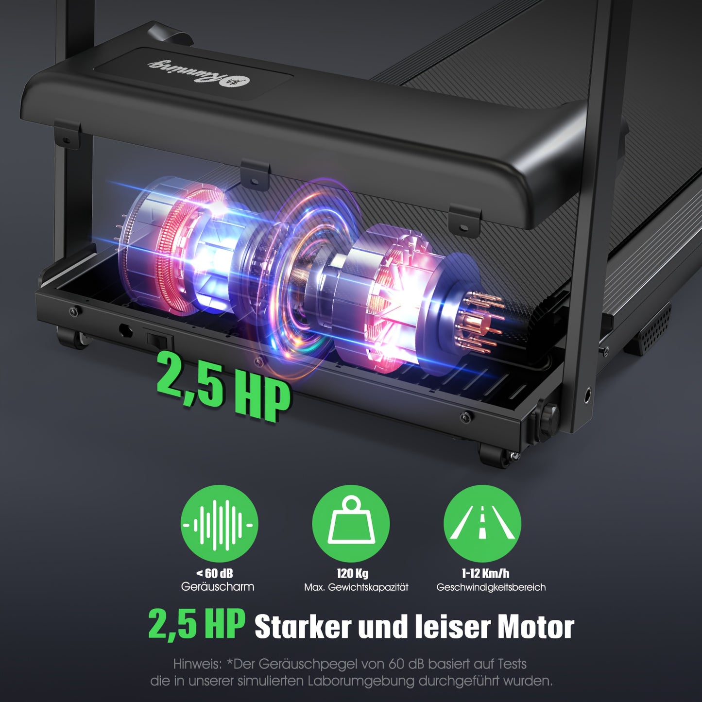 2-in-1 Opvouwbare Loopband – Hardloopband – Wandelloper – Fitnessapparaat – Elektrische Loopband – Krachtige 2.0 PK Motor – Compact Ruimtebesparend Design