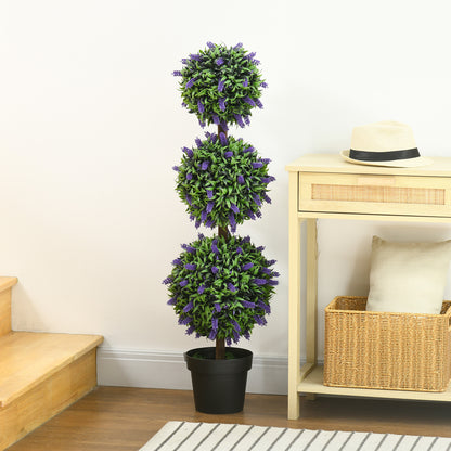 2-Pack Kunstplanten – Nepplanten – Sierplanten – Decoratieplanten – Kamerplanten – UV-bestendig – 110 cm Hoog In Potten