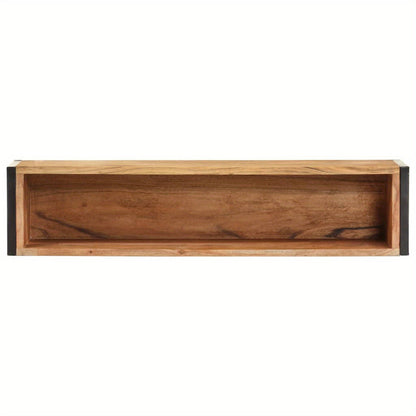 Plantenbak – Bloembak – Kruidenbak – Tuinbak – Plantencontainer – Robuust Acaciahout – 90x20x68 cm – Geschikt Voor Balkon En Terras