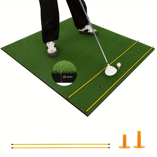 Golfmat – Golf Oefenmat – Afslagmat – Putting Mat – Trainingsmat – Extra Groot Formaat – Duurzaam Polypropyleen Met EVA Basis