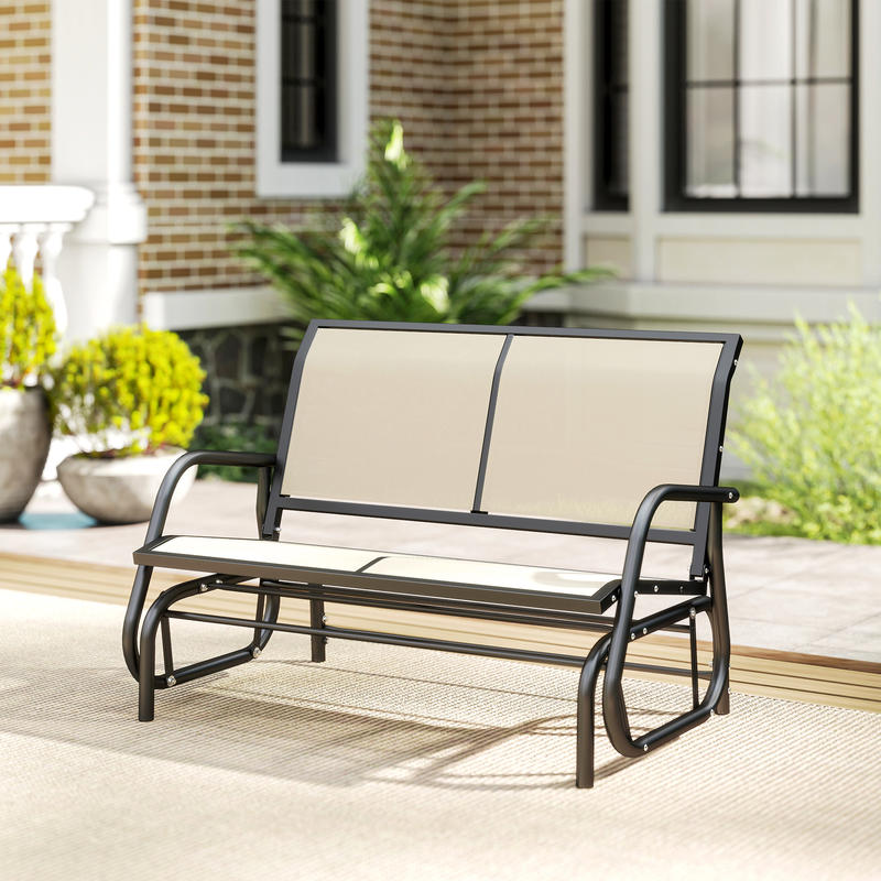 Outdoor Eetset – Bistroset Tuinmeubilair – Tuinstoelen – Buitenmeubelset – Terrasset – Duurzaam Metaal – Eenvoudig Schoon Te Maken