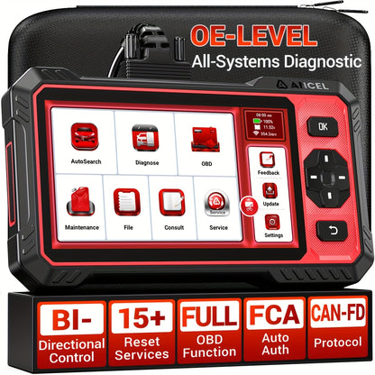 Wireless OBD2 Scanner – Auto Diagnosetool – Foutcode Lezer – Auto Scanner – Diagnoseapparaat – Draadloos Wi-Fi – 3D Grafieken & Meerlagige Taalondersteuning