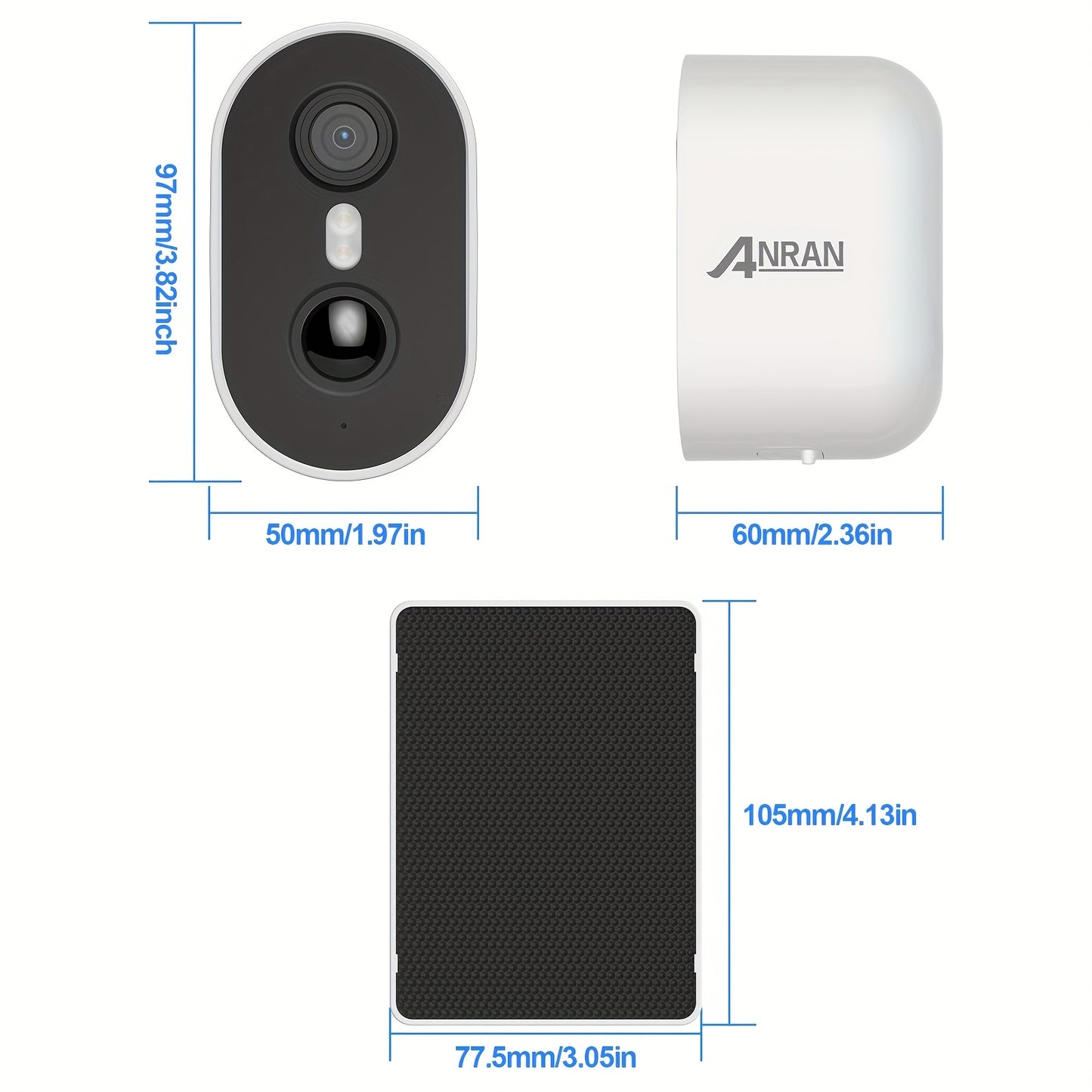 Beveiligingscamera – Camerabewaking – Buitencamera – IP-camera – Bewakingscamera – 3MP Full-Color Nachtzicht – Zonne-energie Met Menselijke Detectie