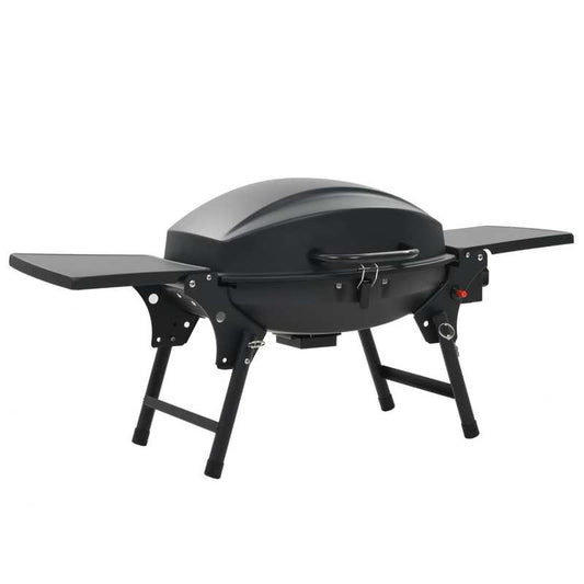 Barbecue And Portable Grill with Black Stove