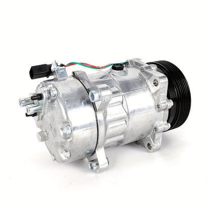 Airconditioning Compressor – Airco Pomp – Klimaat Compressor – Koelmiddel Compressor – R134a Variant – Geschikt Voor VW Audi Skoda – Duurzaam Aluminium – OEM 1J0820803K