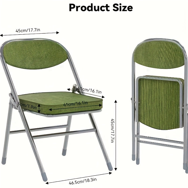 Corduroy Stoelen Set 4 – Eetkamerstoelen – Vergaderstoelen – Kantinestoelen – Evenementenstoelen – Comfortabel en Duurzaam – Stapelbaar en Direct Gebruiksklaar