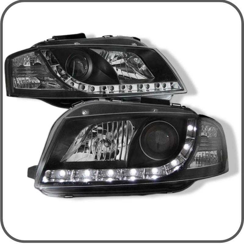 Koplampen – Autolampen – Hoofdlampen – Koplampunit – LED Parkeerlichten – E-markering – Elektronische Lichtstandregeling