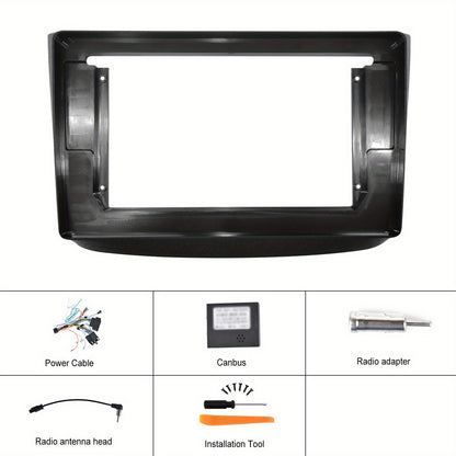 Double Din Android 15 Autoradio – Inbouwradio – Multimedia Speler – Auto Entertainment System – Touchscreen Radio – Draadloze CarPlay & Android Auto – 25,65 cm Full HD Scherm – AHD Achteruitrijcamera Met Microfoon