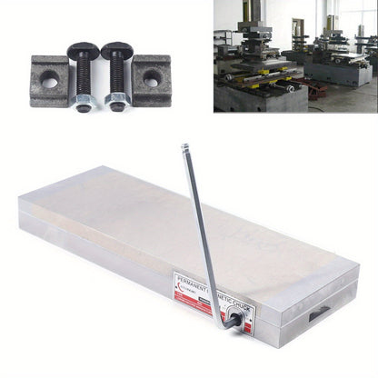 Magnetische Plaat – Magnetische Klemplaat – Magnetische Klemplaatje – Magnetisch Platen – Magnetisch Houder – Permanent Magnetisch – 150x400 mm – Duurzaam Messing Staal