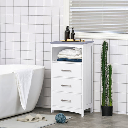 Badkamerkast – Opbergkast – Kolomkast – Wastafelonderkast – Spiegelkast – Compact 40x33x80 cm – MDF Spaanplaat Hoogwaardig