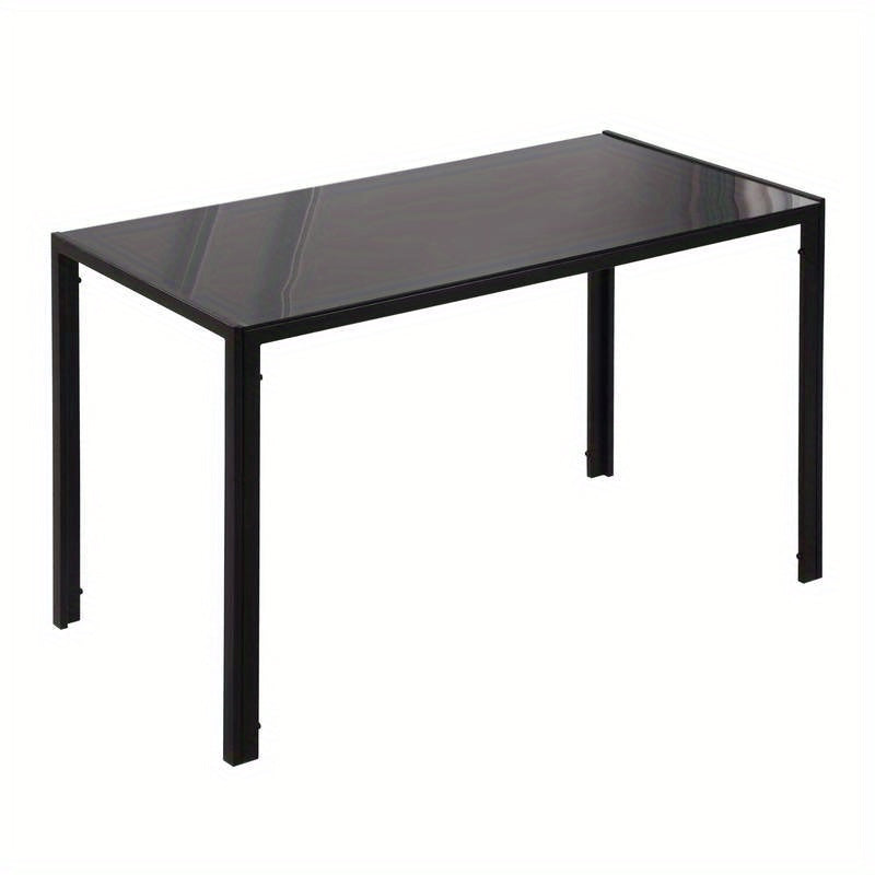 Eettafel – Keukentafel – Uitklapbare Tafel – Verstelbare Tafel – Kleine Eettafel – Modern Design – 120x60x75 cm – Hardhout & Zwart – Multifunctioneel en Ruimtebesparend