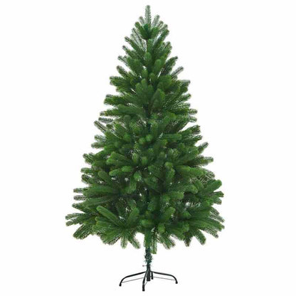 Extra Tall 180cm/6ft Artificial Christmas Tree with Realistic Needles - Extra Wide Base (40cm) & Sturdy PE/Polyethylene & Steel Construction - Heavy-Duty Floor Tree for Large Spaces, Indoor/ Use - Easy Assembly, 700-Branches,