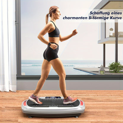 Vibratieplaat – Trilmachine – Balance Board – Fitnessplaat – Trainingsapparaat – 300W Motor – 120 Snelheidsniveaus Touchbediening