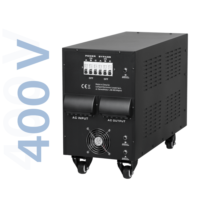 Automatische Driefasige Spanningsstabilisator 20000 VA 3% 230V – Hoogwaardige Spanningregelaar voor Industrie en Bedrijf