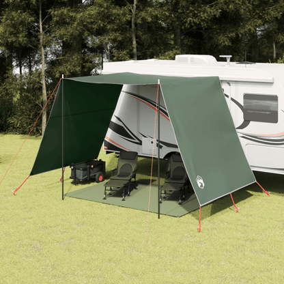 Tentzeil – Schaduwdoek – Afdak – Overkapping – Zonnescherm – Groen – Ruim 302x240x240 cm – Waterafstotend Polyester