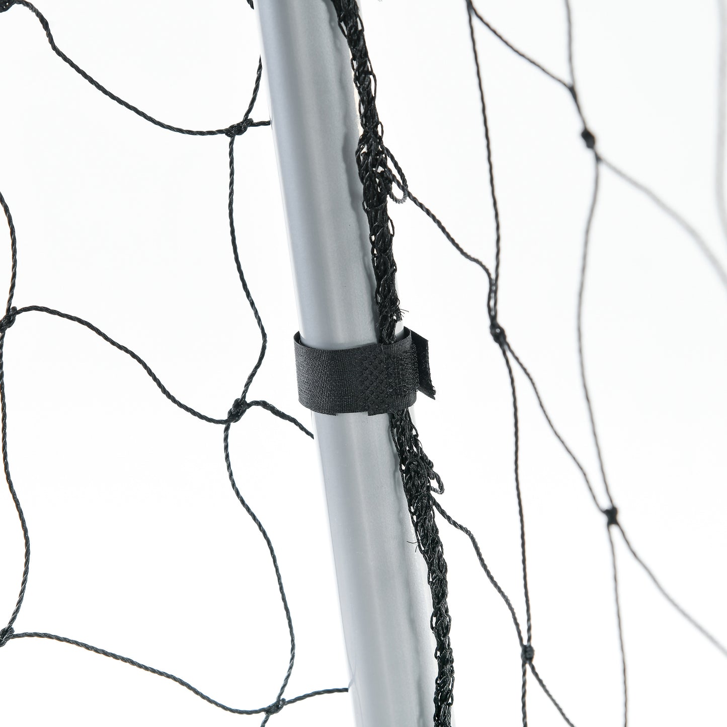 Voetbaldoel – Voetbalgoal – Doelnet – Tuindoel – Trainingsdoel – Weerbestendig – Duurzaam Metalen Frame – 300 x 200 x 120 cm – Eenvoudige Montage – Grijs