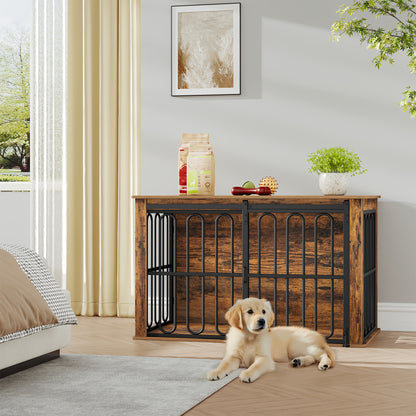 Hondenbench Houten – Hondenhok – Kennel – Hondenkooi – Hondenhuisje – Robuust Gelamineerd Hout – Schuifdeuren Met Dubbele Sloten