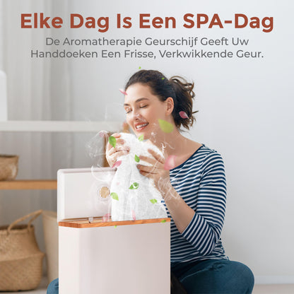 Handdoekverwarmer – Handdoekwarmer – Handdoekradiator – Towel Warmer – Towel Heater – 20 Liter Capaciteit – Automatische Uitschakeling