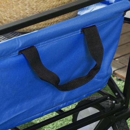 Bolderwagen – Handkar – Transportkar – Bolderkar – Tuinkar – Inklapbaar – Verstelbare Handgreep 77,5-200 cm – Stevig Stalen Frame met All-Terrain Wielen