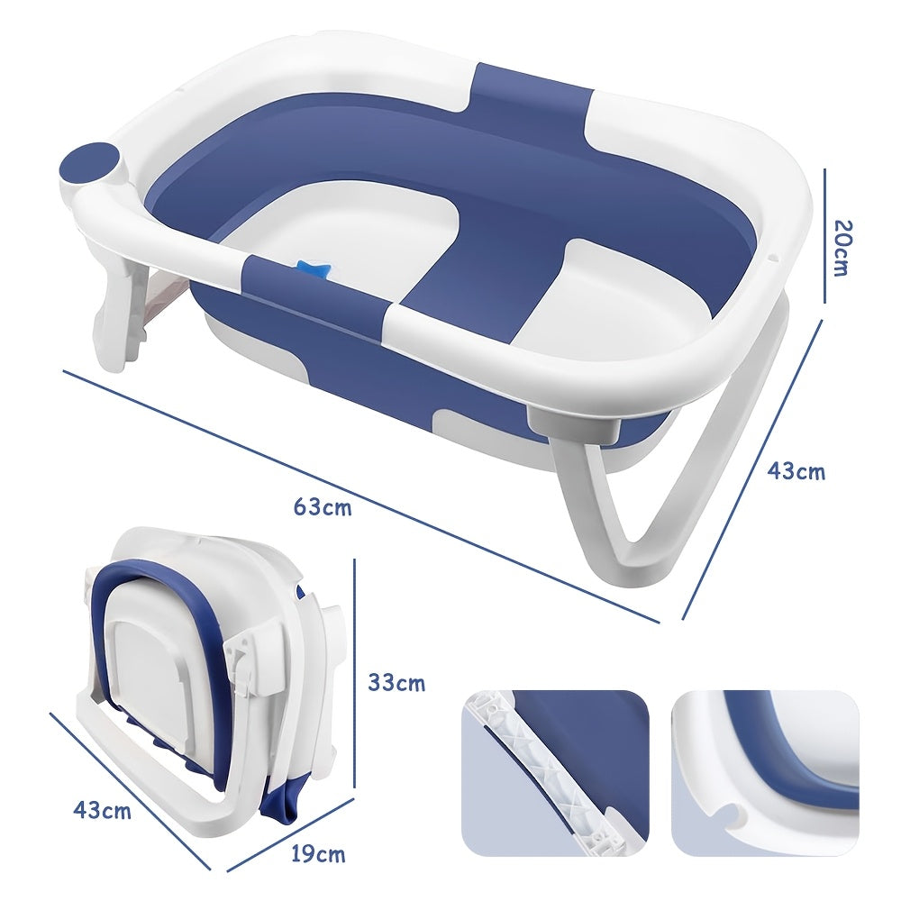 Hondenbad – Hondenzwembad – Opvouwbaar Bad – Dierenbad – Badkuip Voor Huisdieren – 63x43x20 cm – Duurzaam PVC – Inclusief Afvoerplug