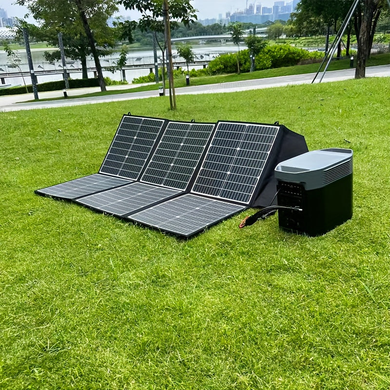 Zonnepaneel – Zonnecharger – Solar Panel – Opvouwbaar Zonnepaneel – Draagbaar Zonnepaneel – 300W Hoog Vermogen – Monokristallijn Silicium